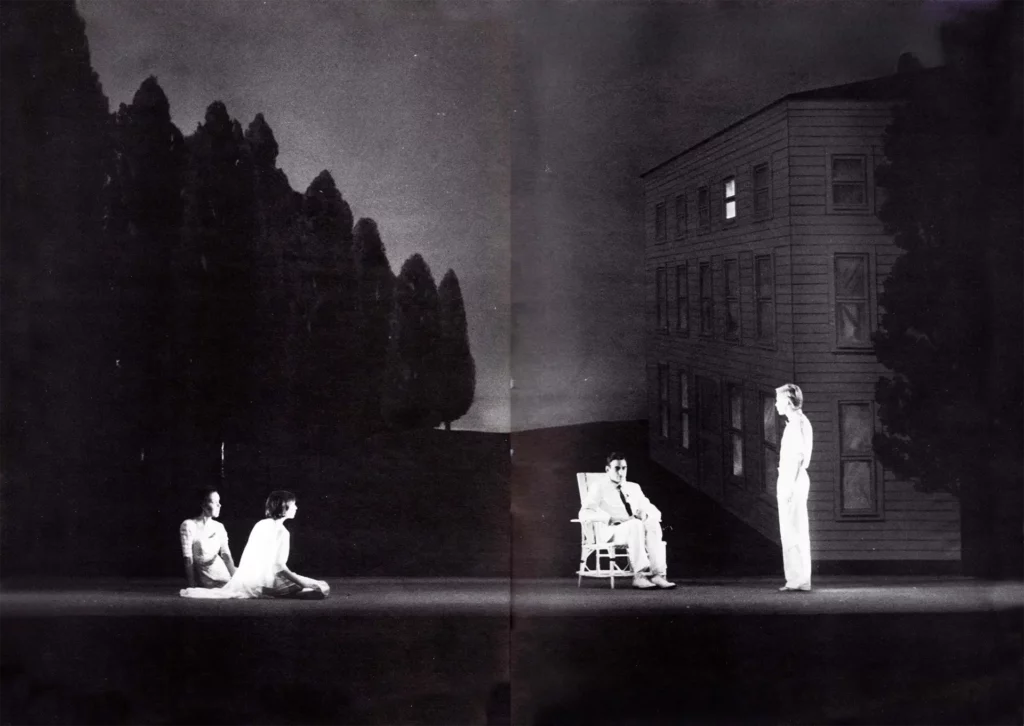 Edison de Robert Wilson - Décors Robert Wilson et Tom Woodruff - Photo Bernard