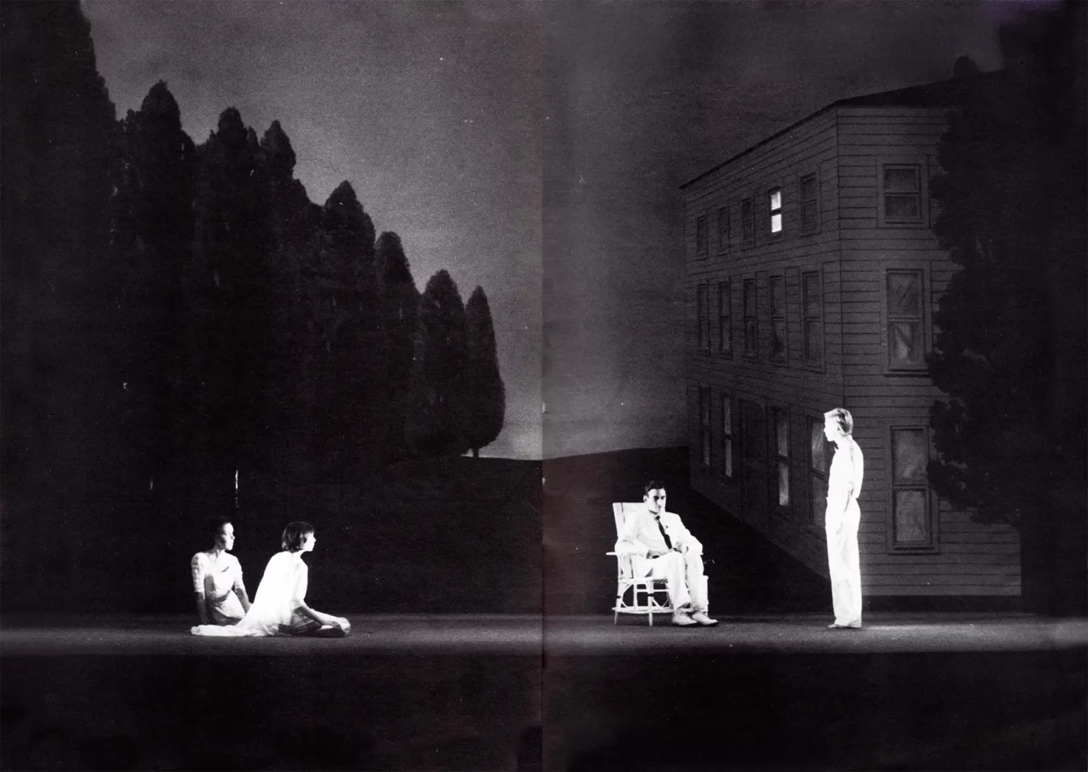 Edison de Robert Wilson - Décors Robert Wilson et Tom Woodruff - Photo Bernard