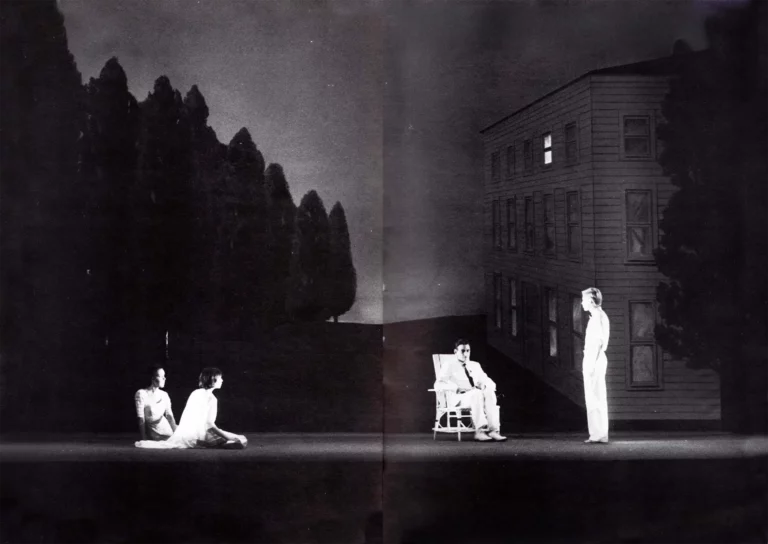 Edison de Robert Wilson - Décors Robert Wilson et Tom Woodruff - Photo Bernard