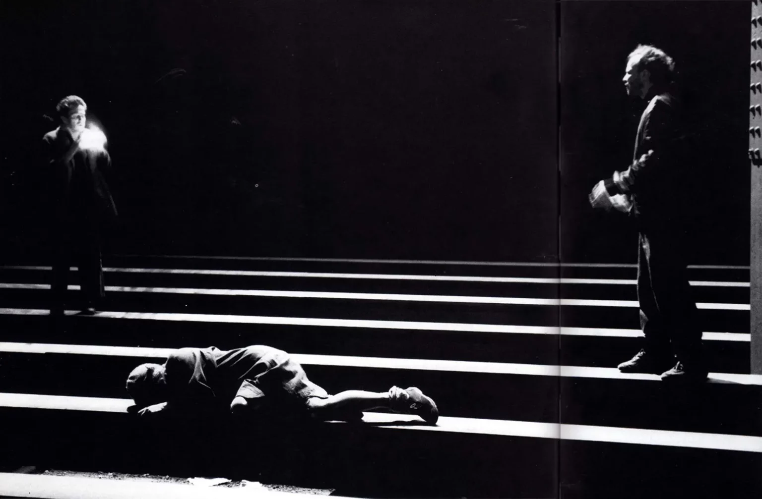 Axel Bogousslavsky, Marc François,Christine Fersen. CHUTES de G.Motton Photo B. Enguerand,