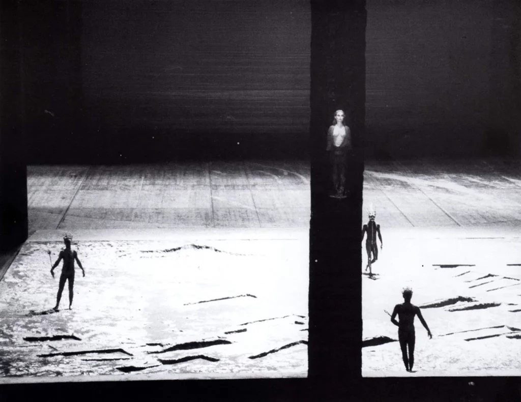 JEANNE D'ARC AU BUCHER d'Arthur Honegger. Photo M. Jacquelin.