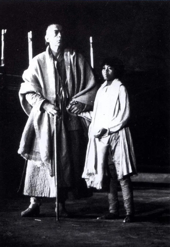 LE MAHABHARATA, spectacle de Peter Brook. Photo Giles Abegg