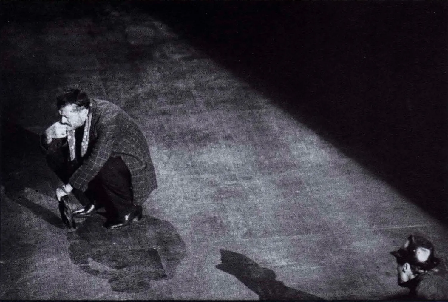 Patrice Chéreau, Laurent Malet. DANS LA SOLITUDE DES CHAMPS DE COTON, mise en scène Patrice Chéreau, Théâtre des Amandiers-Nanterre. (Reprise).
