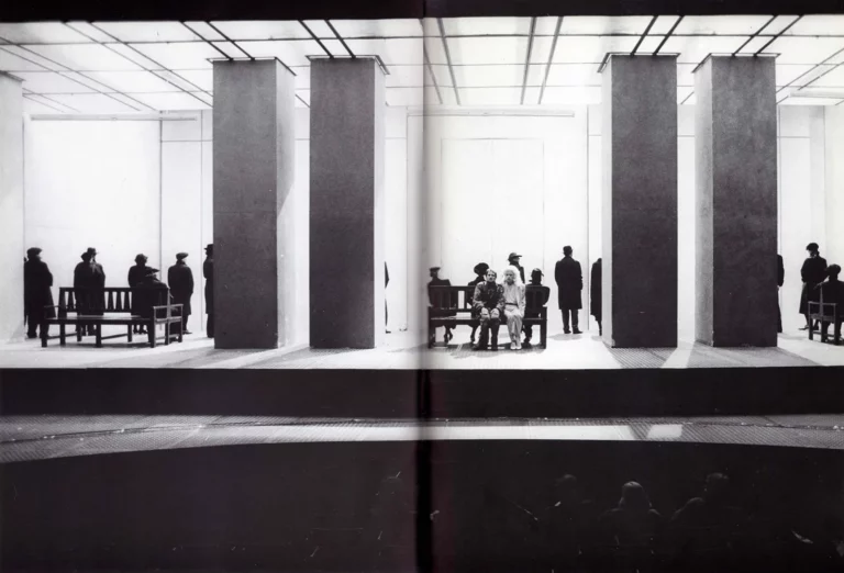 Max Tidof, Corinna Kirchhoff, Roberto Zucco, mise en scène Peter Stein, Schaubühne am Lehiner Platz, Berlin avril 1990