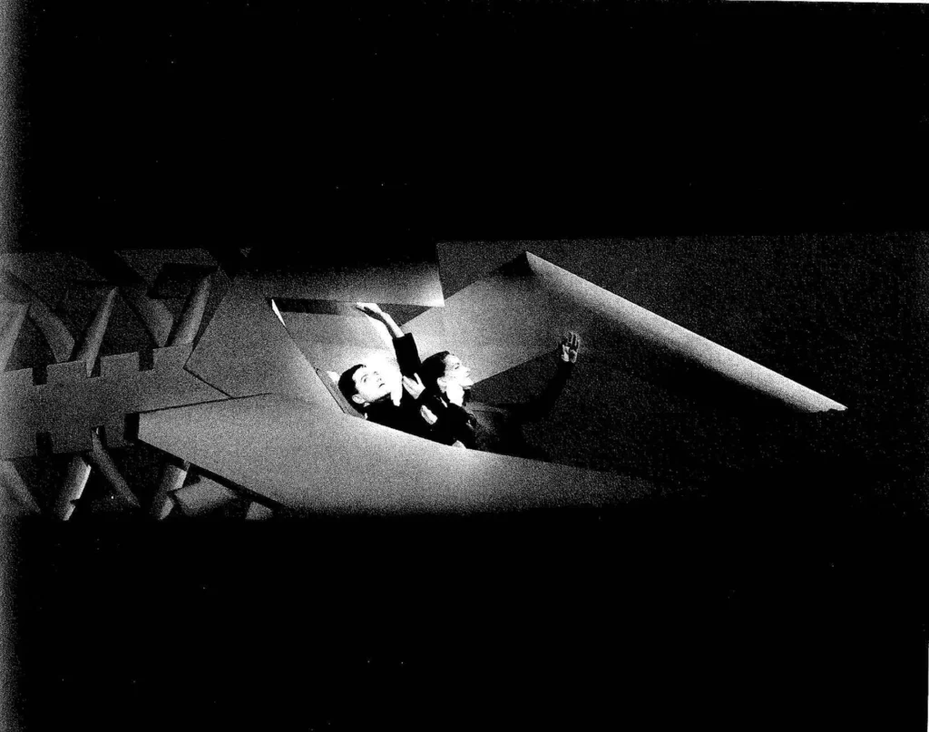 TIME ROCKER, mise en scène Robert Wilson, 1997. Photo Marc Enguerand.