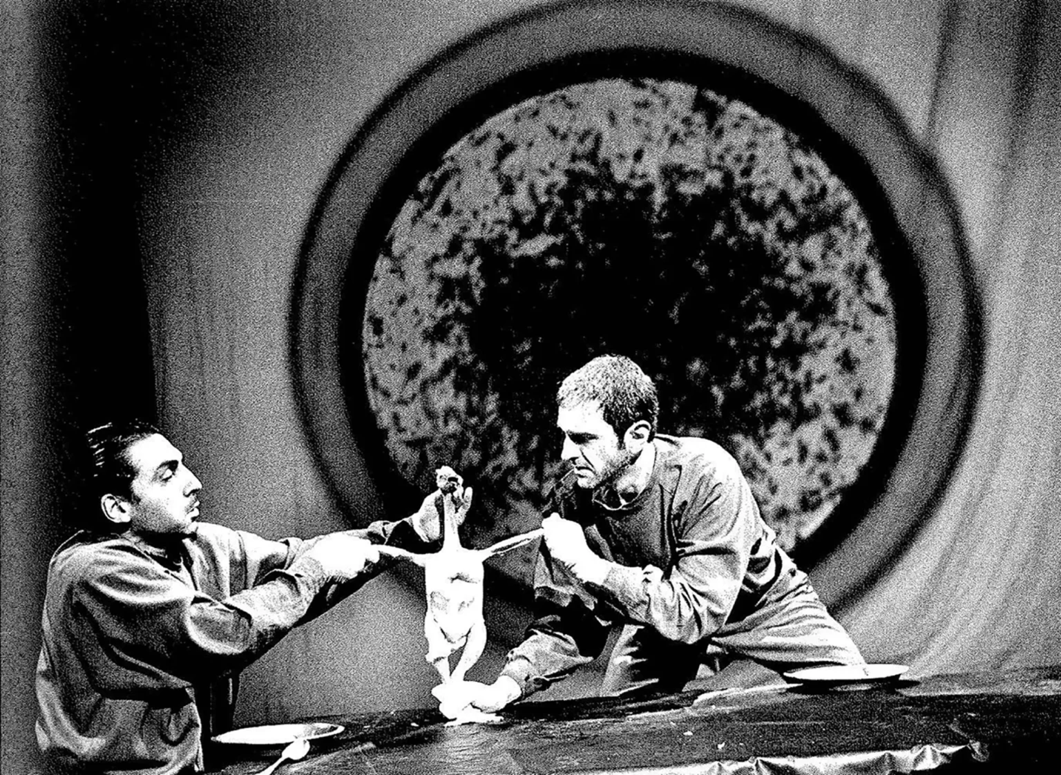 ZOŒDIPOUS, mise en scène Daniel Veronese, 1998. Photo Brigitte Pougeoise.