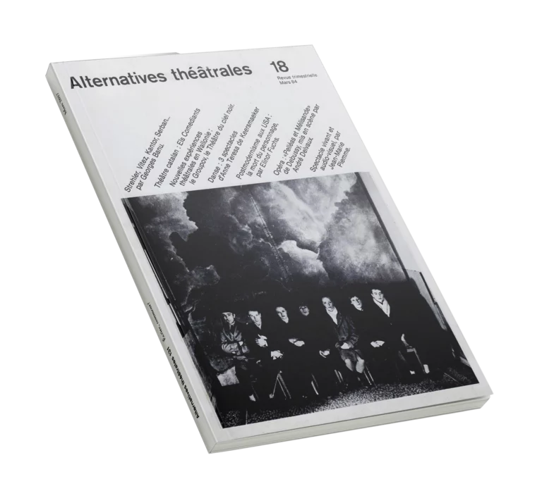 Couverture du Numéro 18 d'Alternatives Théâtrales