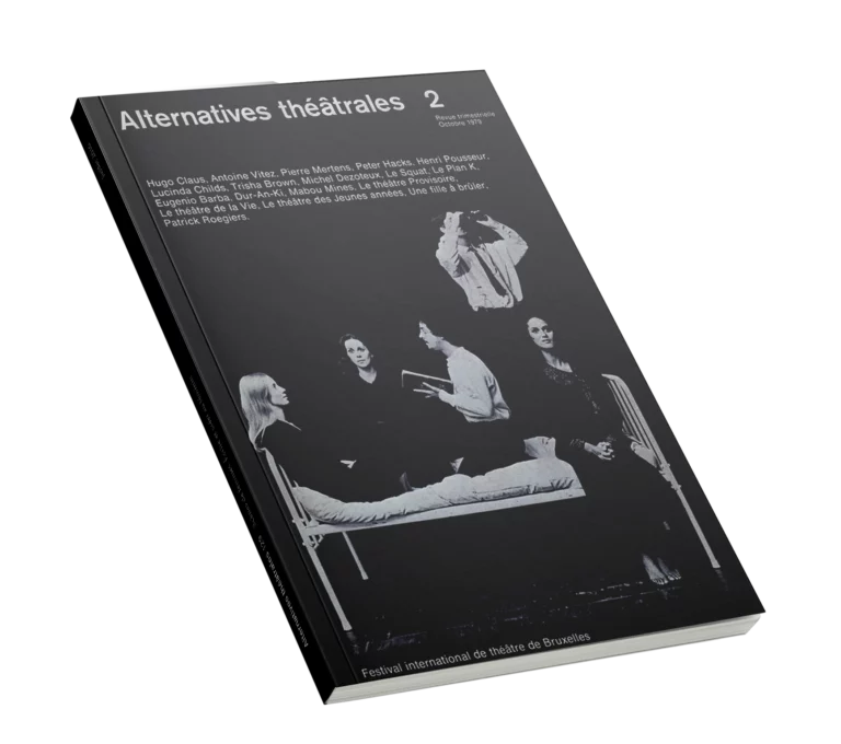 Alternatives théâtrale 2-Couverture du Numéro 2 d'Alternatives Théâtrales
