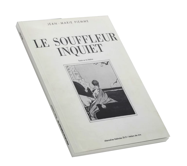Le souffleur inquiet-Couverture du Numéro 20-21 d'Alternatives Théâtrales