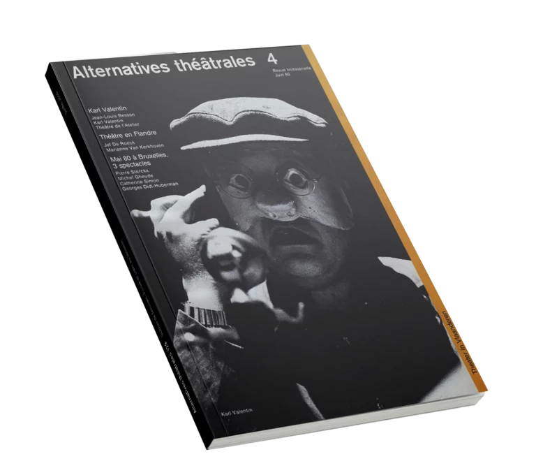 Alternatives Théâtrales 4-Couverture du Numéro 4 d'Alternatives Théâtrales