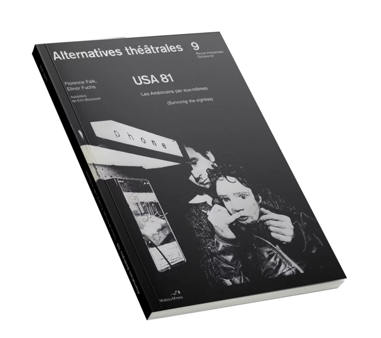 USA 81-Couverture du Numéro 9 d'Alternatives Théâtrales