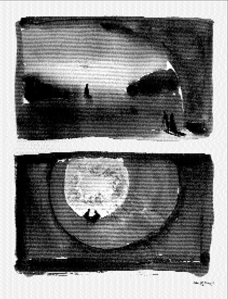 Dessins préparatoires de Yannis Kokkos pour PELLEAS ET MELISANDE mis en scène par Antoine Vitez à la Scala de Milan.