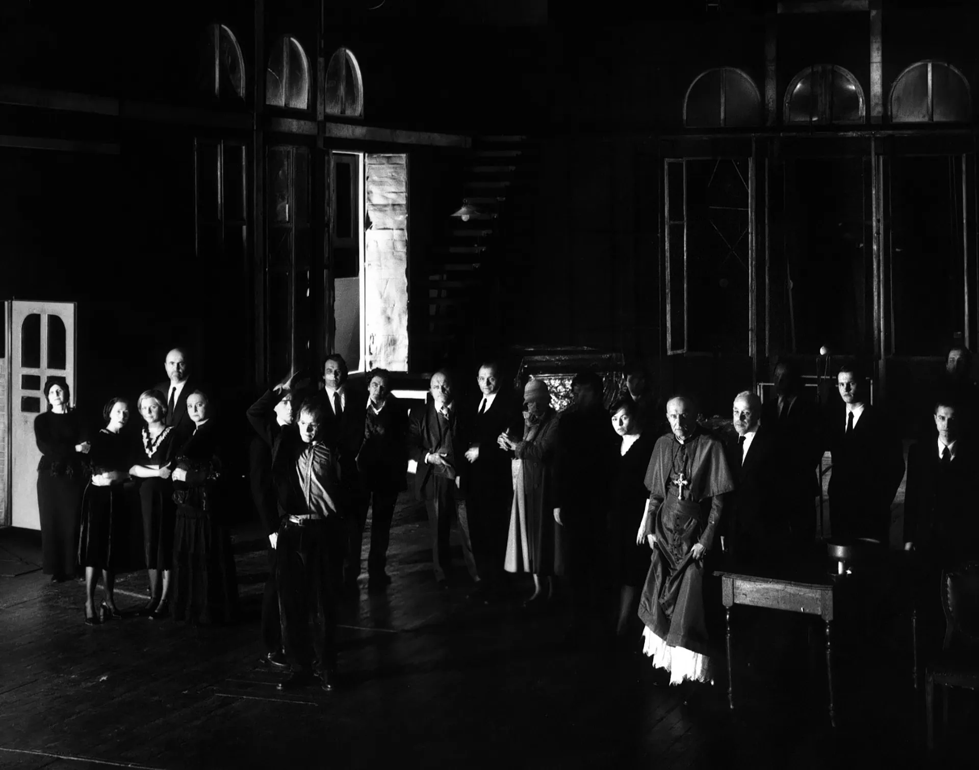 EXTINCTION de Thomas Bernhard, mise en scène de Krystian Lupa. Photo Marcin Kopec.