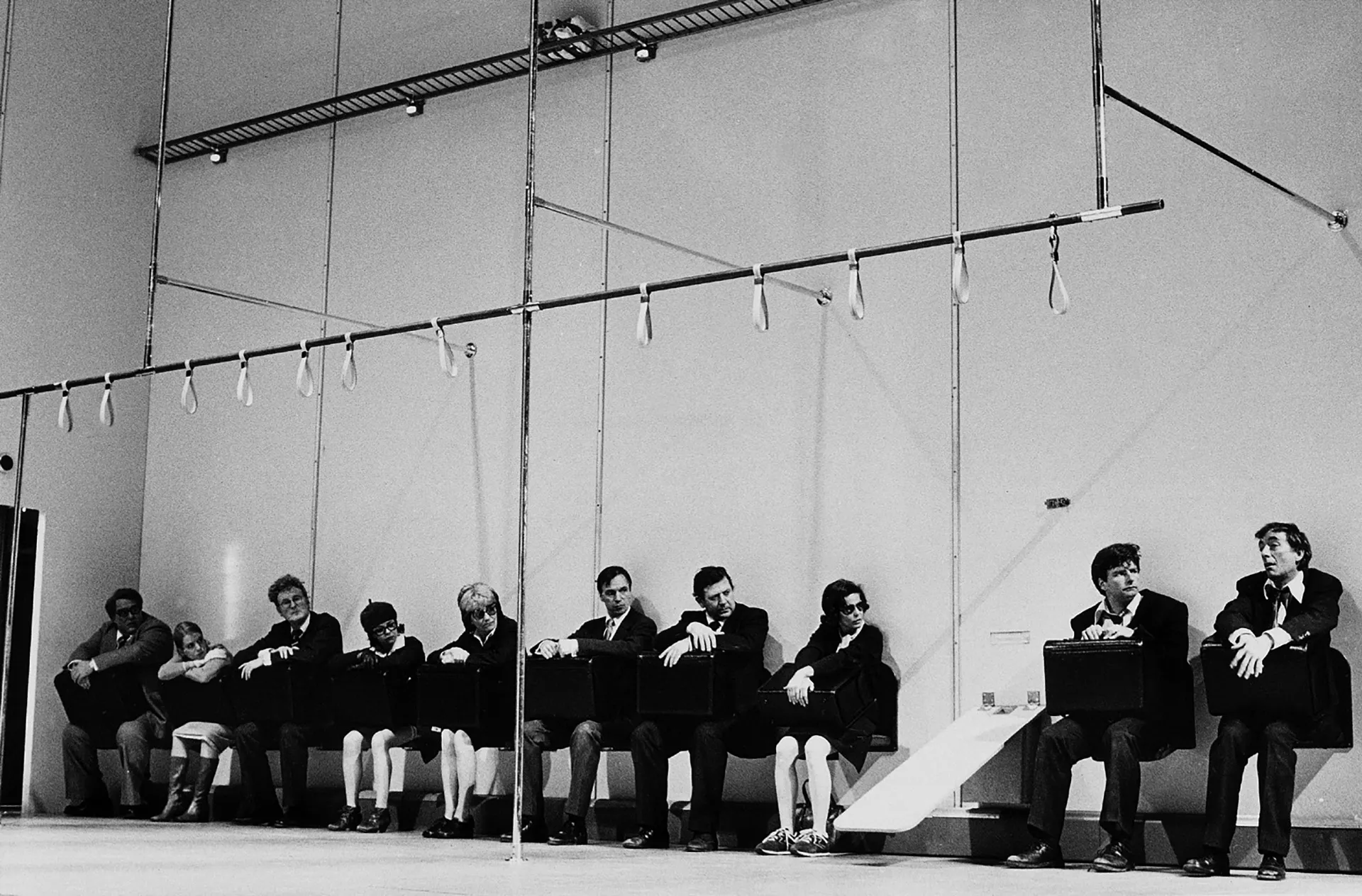 DIE SPEZIALISTEN, mise en scène de Christoph Marthaler. Photo Matthias Horn.