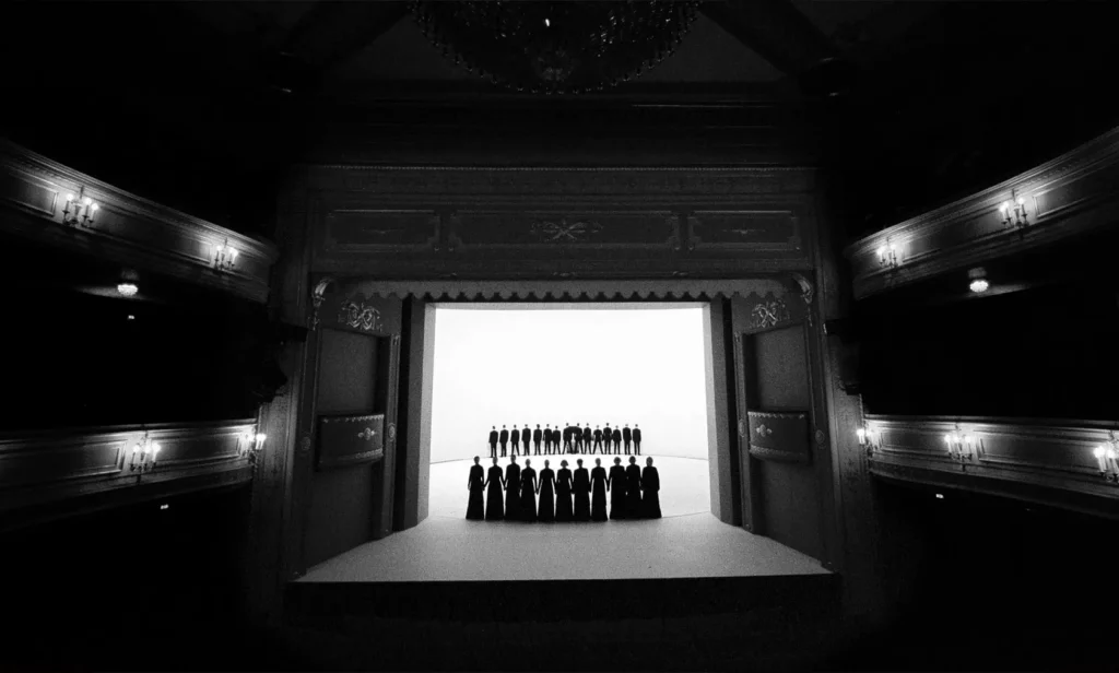 VERRATENES VOLK, mise en scène d’Einar Schleef. Photo David Baltzer.