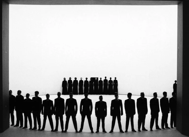 VERRATENES VOLK, mise en scène d’Einar Schleef. Photo David Baltzer.