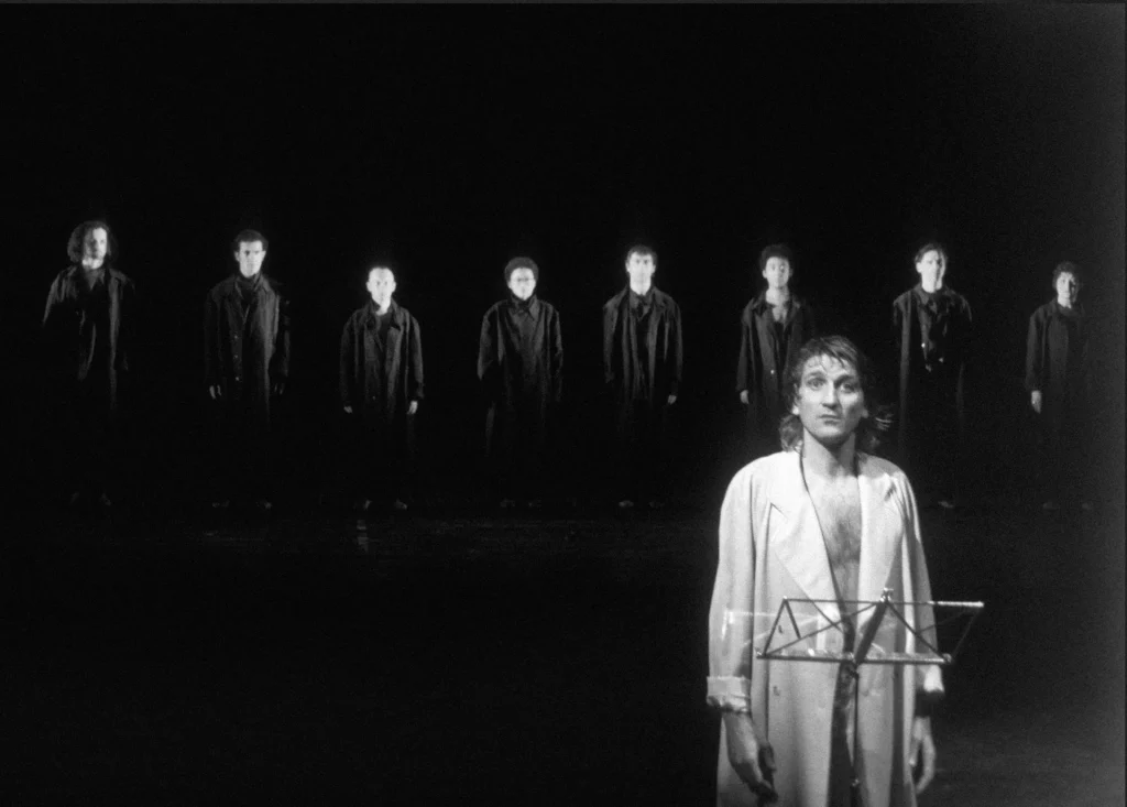 PYLADE de Pier Paolo Pasolini, mise en scène de Stanislas Nordey. Photo Marc Enguerand.