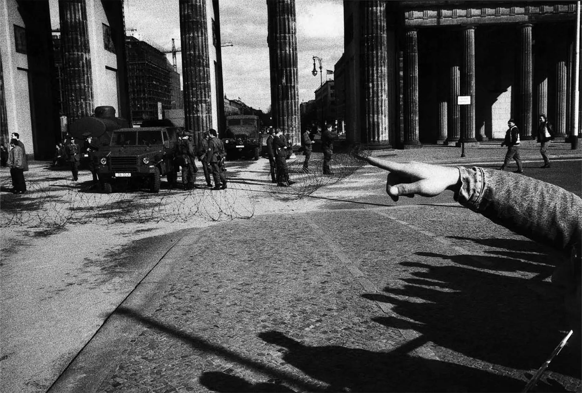 Porte de Brandebourg, Berlin 2000. Photo Andreas Rost.