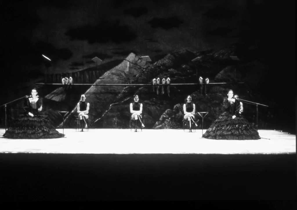 LE PALAIS À QUATRE HEURES DU MATIN..., A.G., mise en scène de Jan Fabre. Photo Ute Schendel.