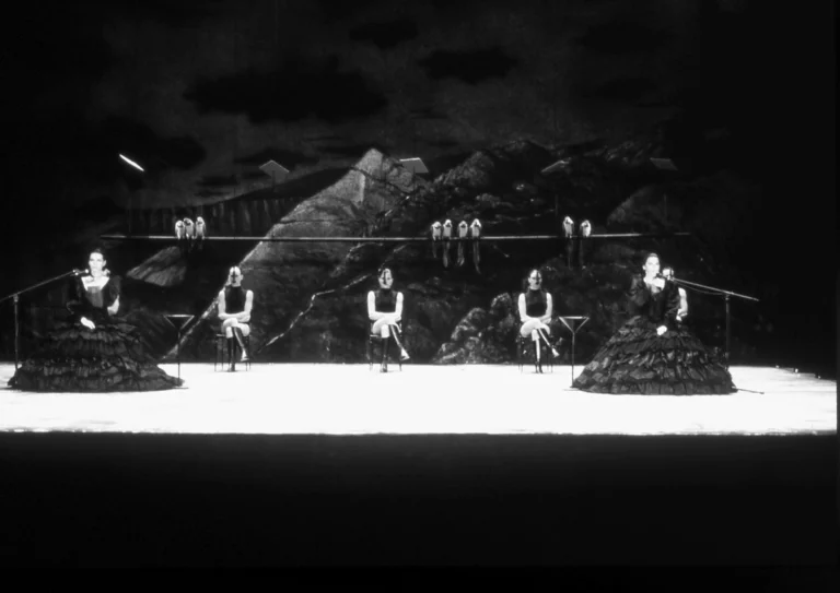 LE PALAIS À QUATRE HEURES DU MATIN..., A.G., mise en scène de Jan Fabre. Photo Ute Schendel.