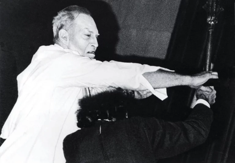 Maurice Degroote dans FASTES D’ENFER. Photo Archives et musée de la littérature.