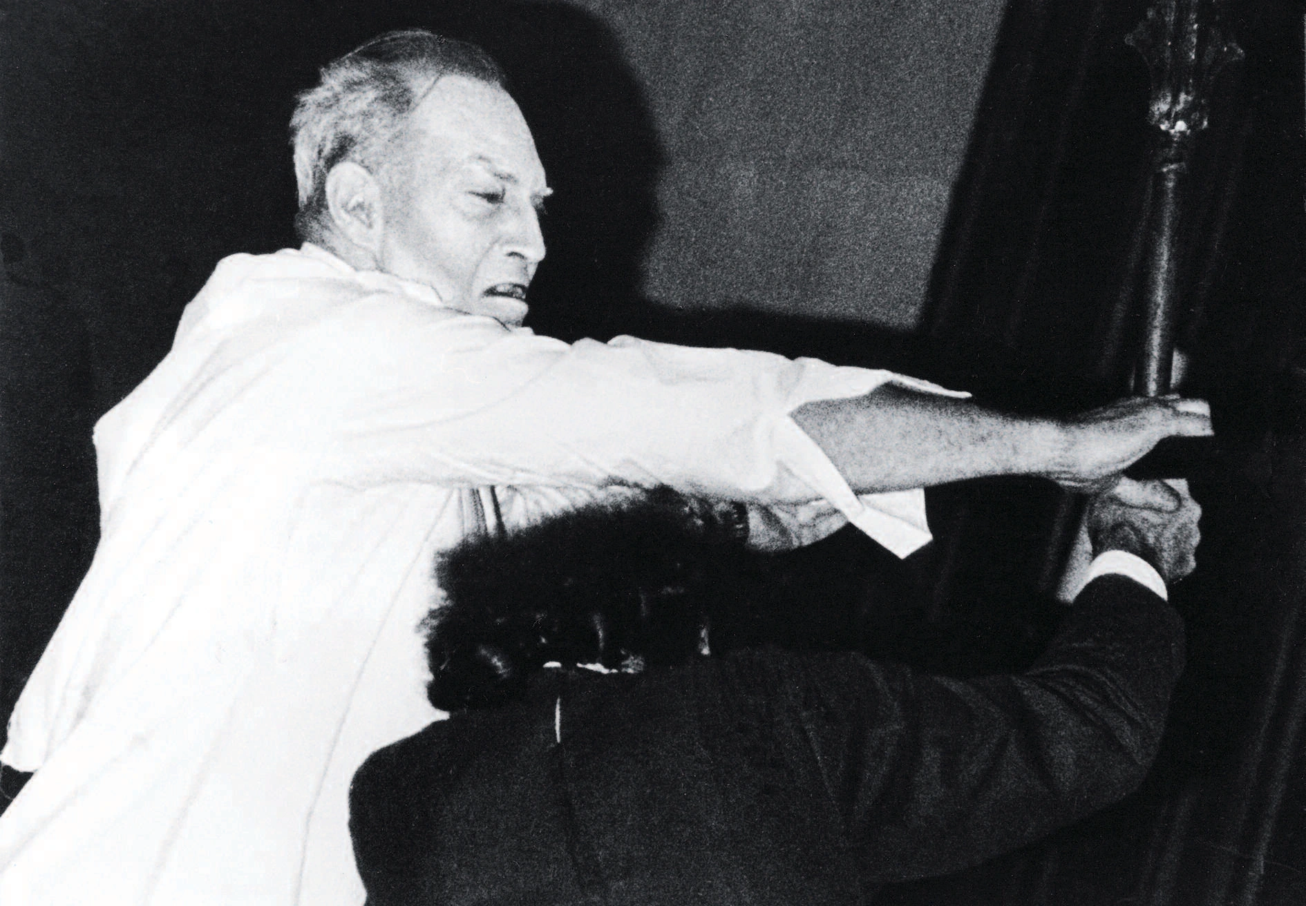 Maurice Degroote dans FASTES D’ENFER. Photo Archives et musée de la littérature.