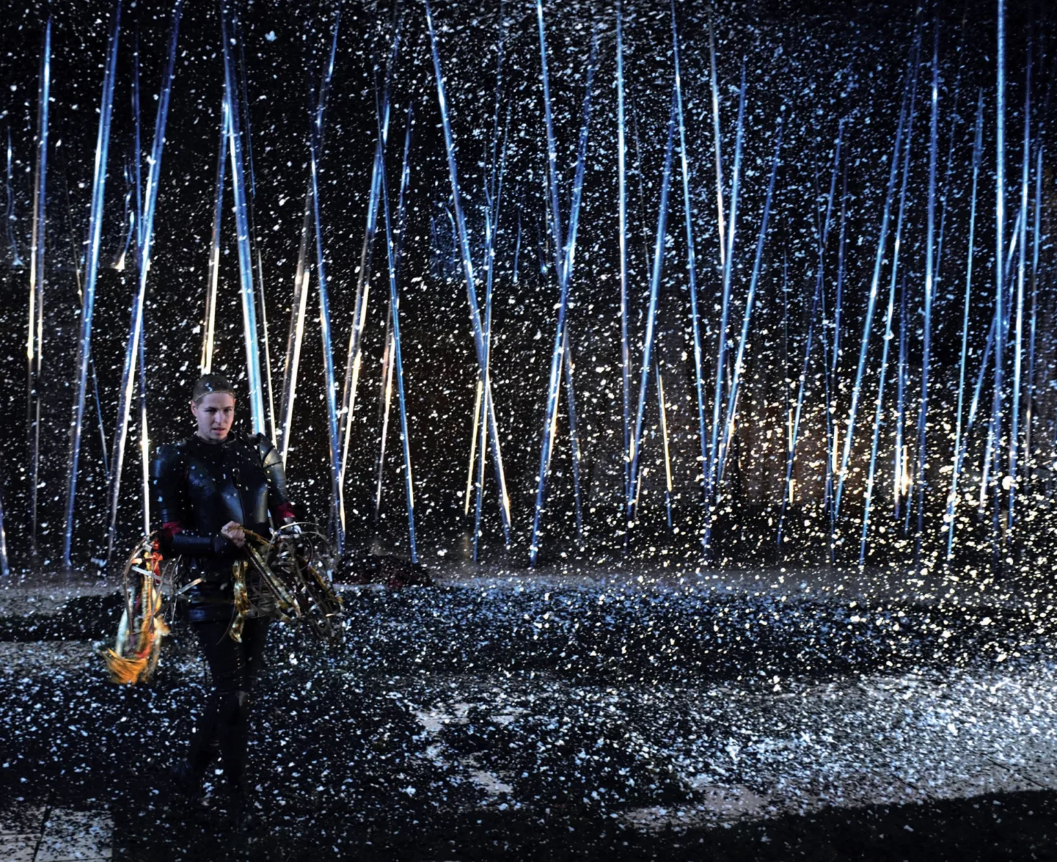 Véronique Dumont dans LE TERRITOIRE, écriture et mise en scène Martine Wijckaert. Photo Danièle Pierre.