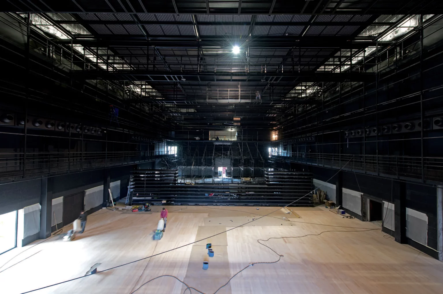 La FabricA, Lieu de répétitions et de résidence du Festival d'Avignon 2013. Photo Ilka Kramer.