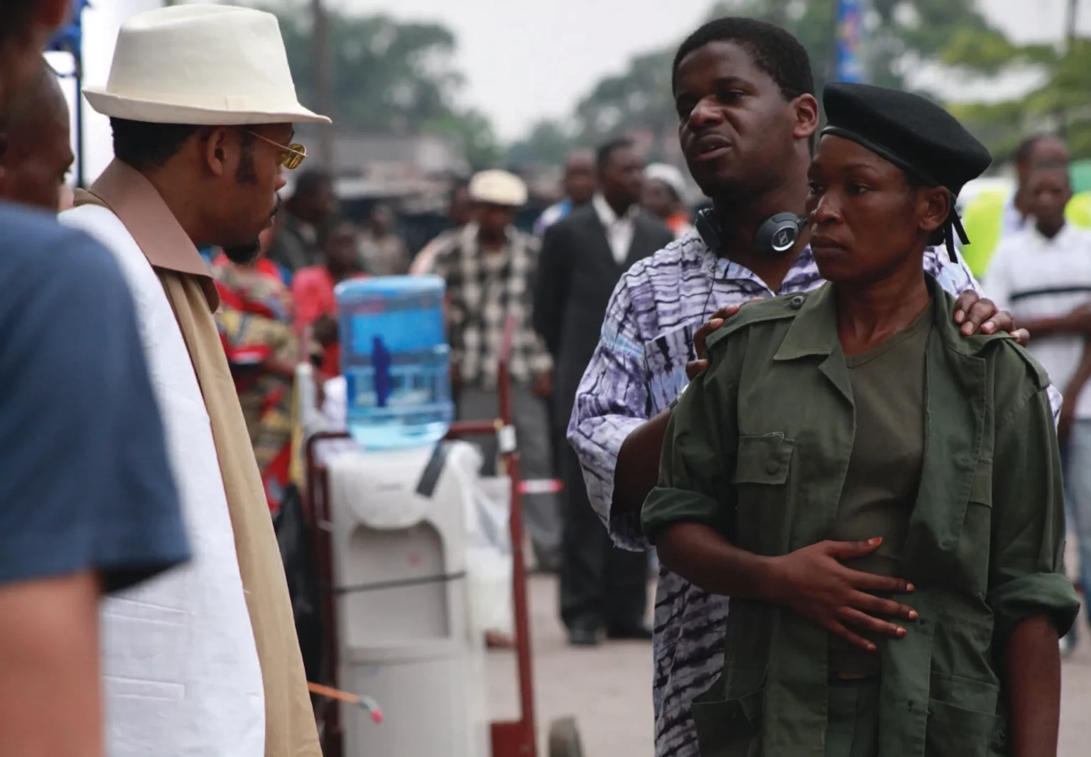 Marlène Longange et Hoji Fortuna dans Viva Riva!, film de Djo Munga.