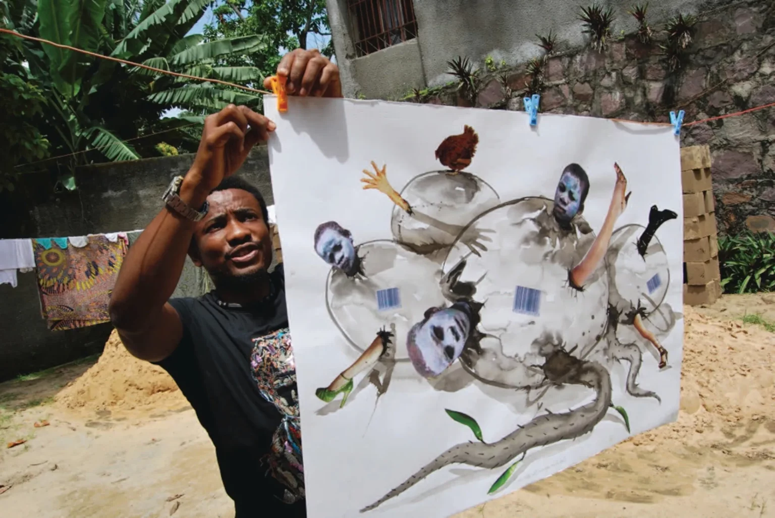 Steve Bandoma. Photo Martin van der Belen.