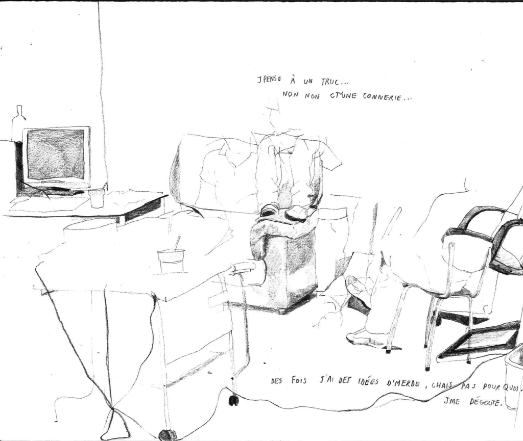 Dessin d'Adèle Grégoire