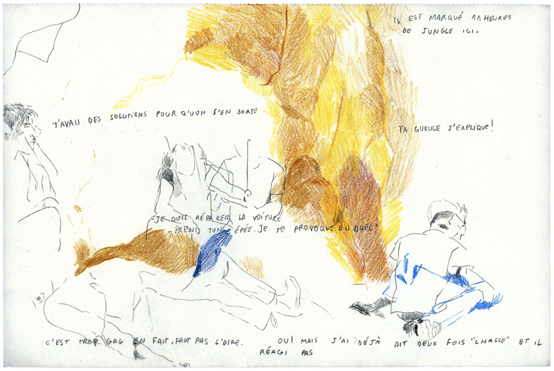 Dessin d'Adèle Grégoire