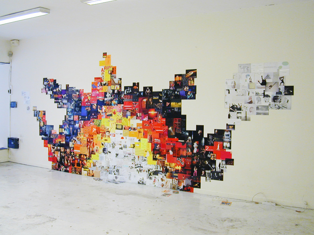 Manuel Pomar, "Black Out", 2005, VolKSystem, Toulouse.