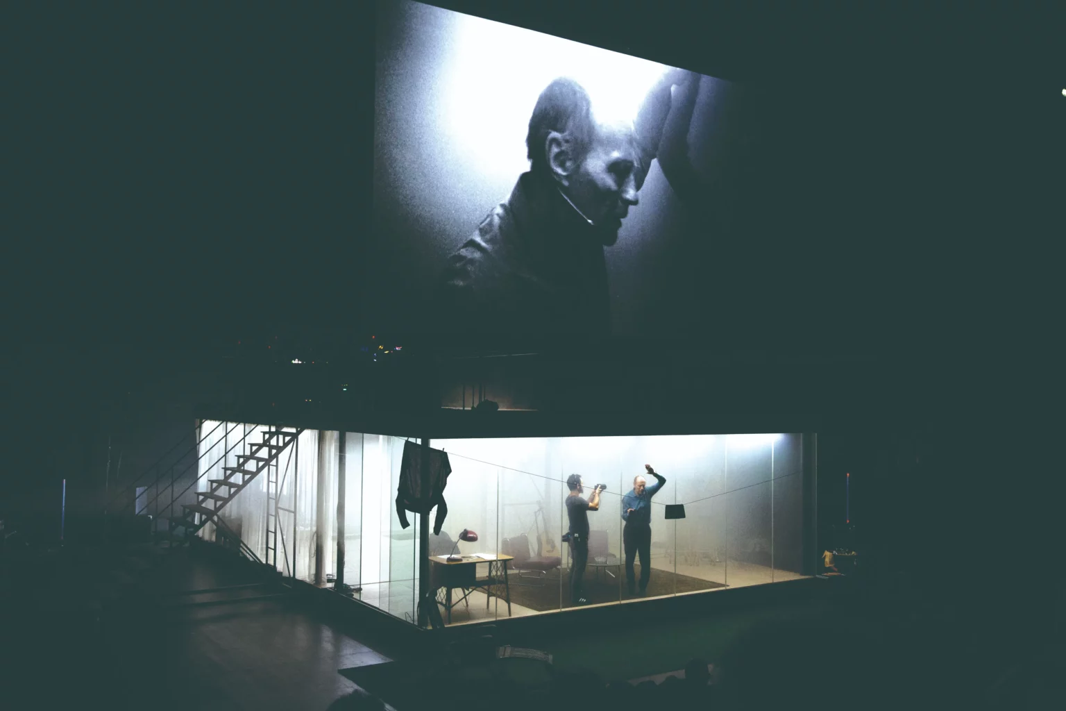 Frédéric Leidgens, 2666, d’après Roberto Bolaño, adaptation et mise en scène Jullien Gosselin. Photo Christophe Raynaud de Lage.
