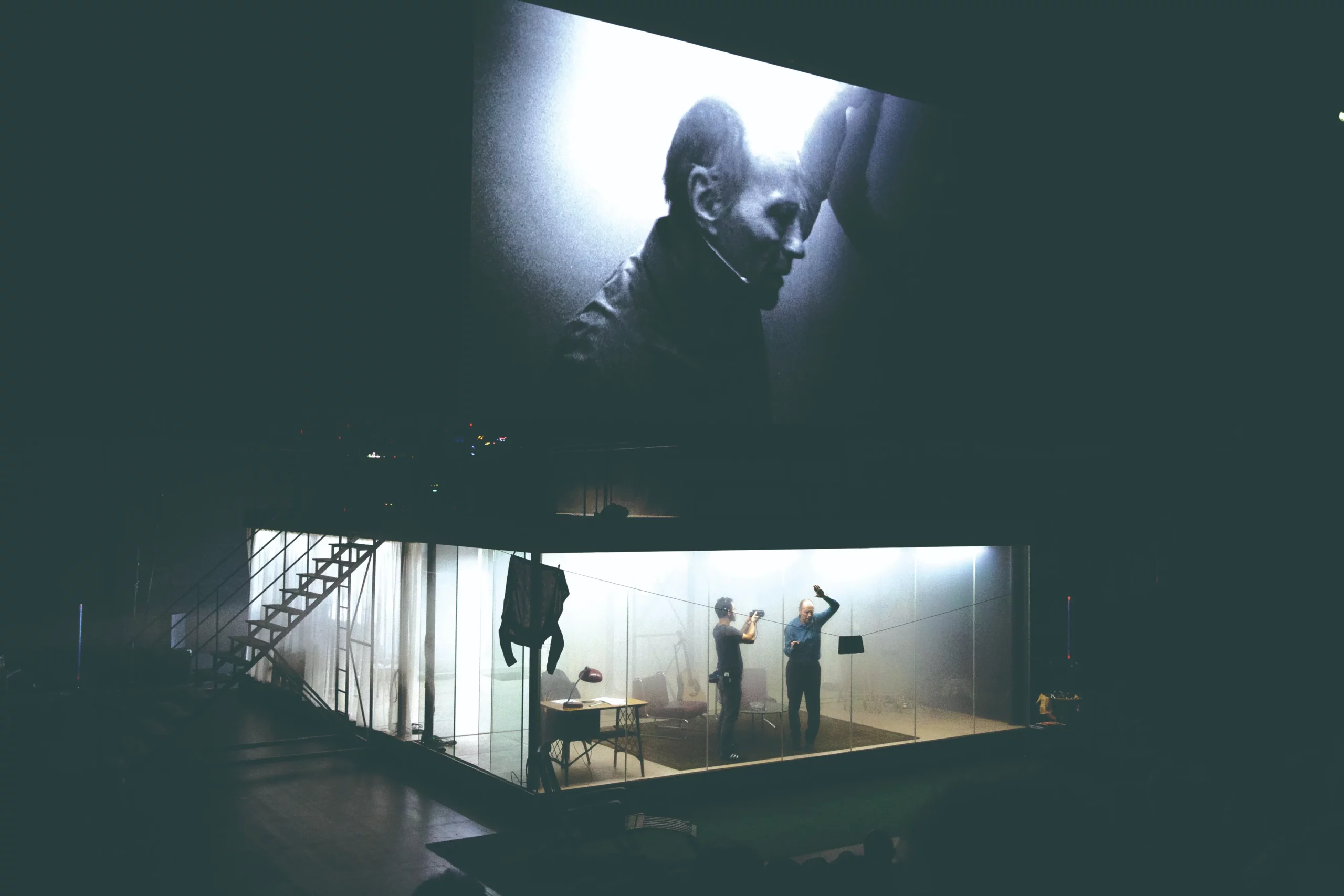 Frédéric Leidgens, 2666, d’après Roberto Bolaño, adaptation et mise en scène Jullien Gosselin. Photo Christophe Raynaud de Lage.