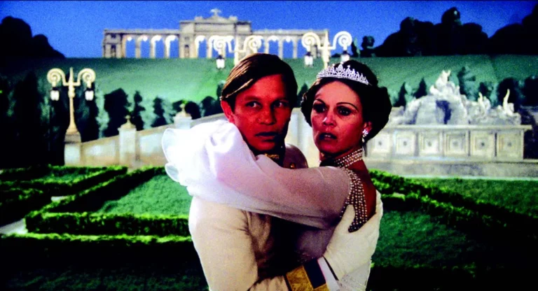 Fedora, film de Billy Wilder, avec Marthe Keller, William Holden, Hildegard Knef, 1978. Photo DR.