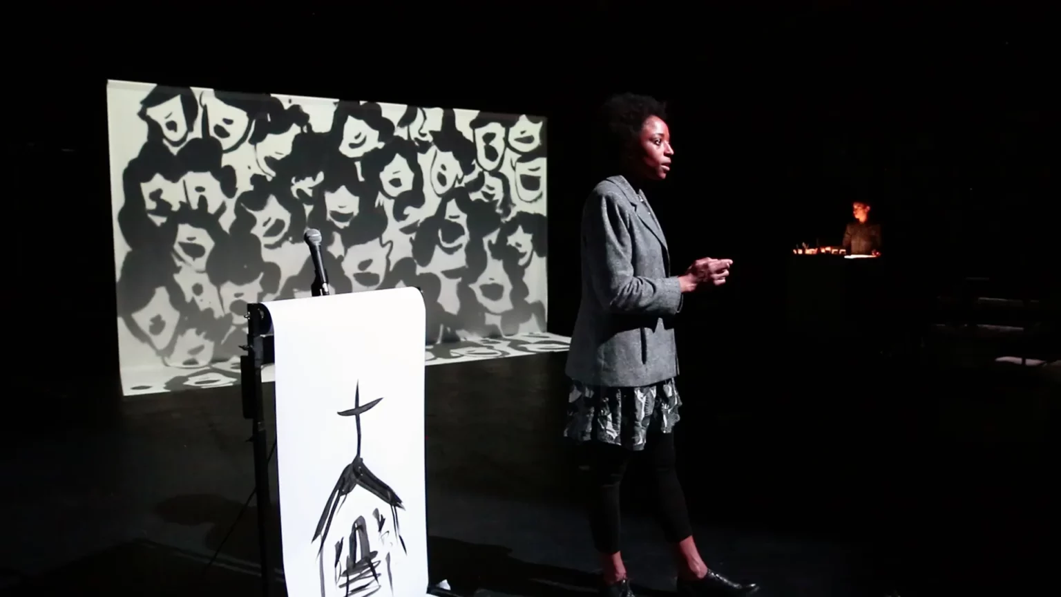 Noire_2018 avec Sophie-Richelieu et Charlotte-Melly. Photo de Helene Harder