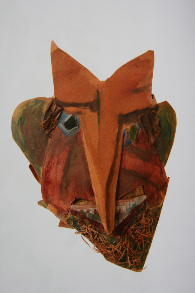 POP-CURSEU, Fig.1, Masque diabolique Marcel Janco