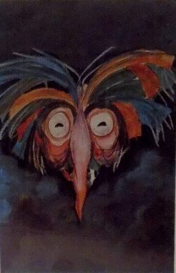 POP-CURSEU, Fig.1, masque de sorciere, Ion Sava