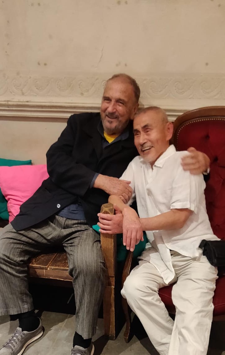 Jean-Claude Carrière et Yoshi Oida