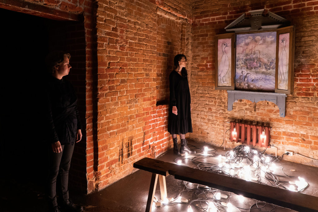 L’université des oiseaux, Théâtre des actions réciproques, Moscou, 2020. Photo Iana Gorbatcheva