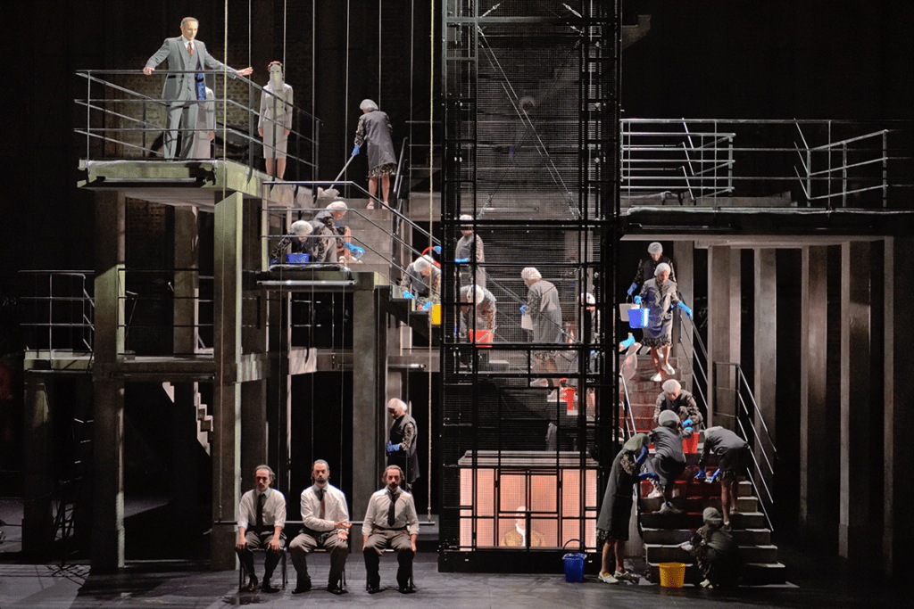 Hippolyte et Aricie de Jean-Philippe Rameau, mise en scène Jeanne Candel, Opéra Comique, 2020. © Stephan Brion