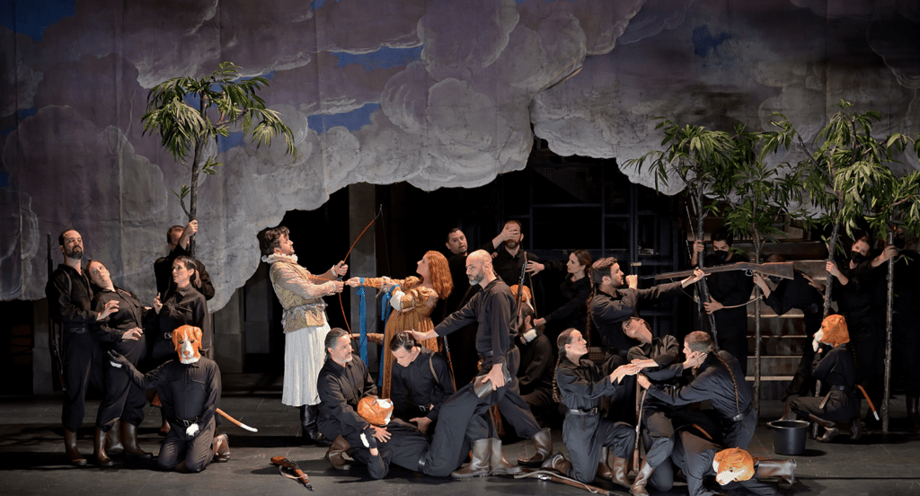 Hippolyte et Aricie de Jean-Philippe Rameau, mise en scène Jeanne Candel, Opéra Comique, 2020. © Stephan Brion