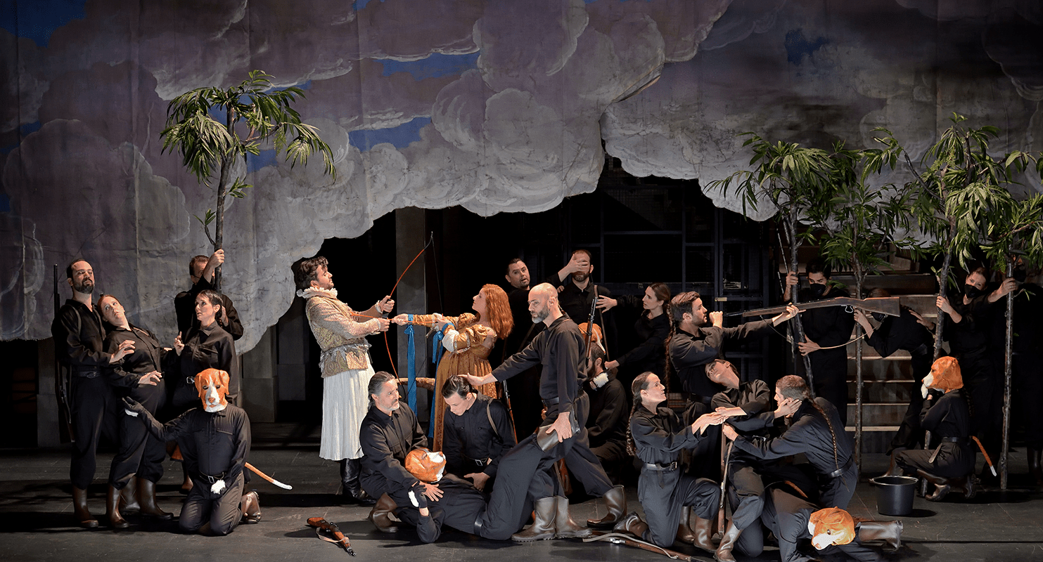 Hippolyte et Aricie de Jean-Philippe Rameau, mise en scène Jeanne Candel, Opéra Comique, 2020. © Stephan Brion