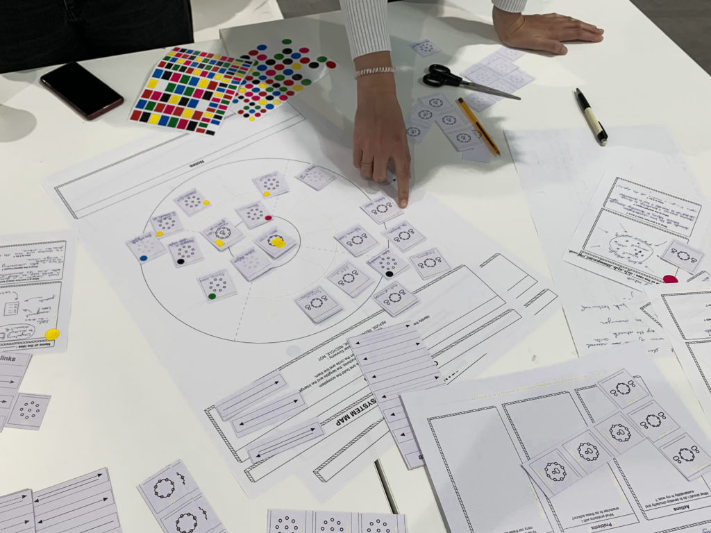 Atelier de design thinking, Projet OSCaR, Saint-Étienne, 23 septembre 2021. Photo Cité du design.