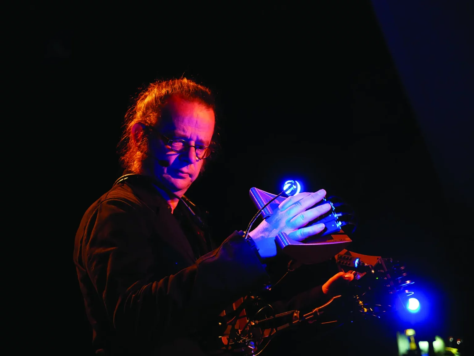 Méta-Instrument, conçu par Serge de Laubier. Photo PUCE MUSE.