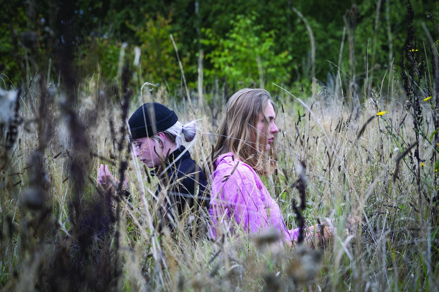 Compostela de Open Akker/Futurefarmers (BE/US), création 2023 à Dilbeek. Photo Bea Borgers.