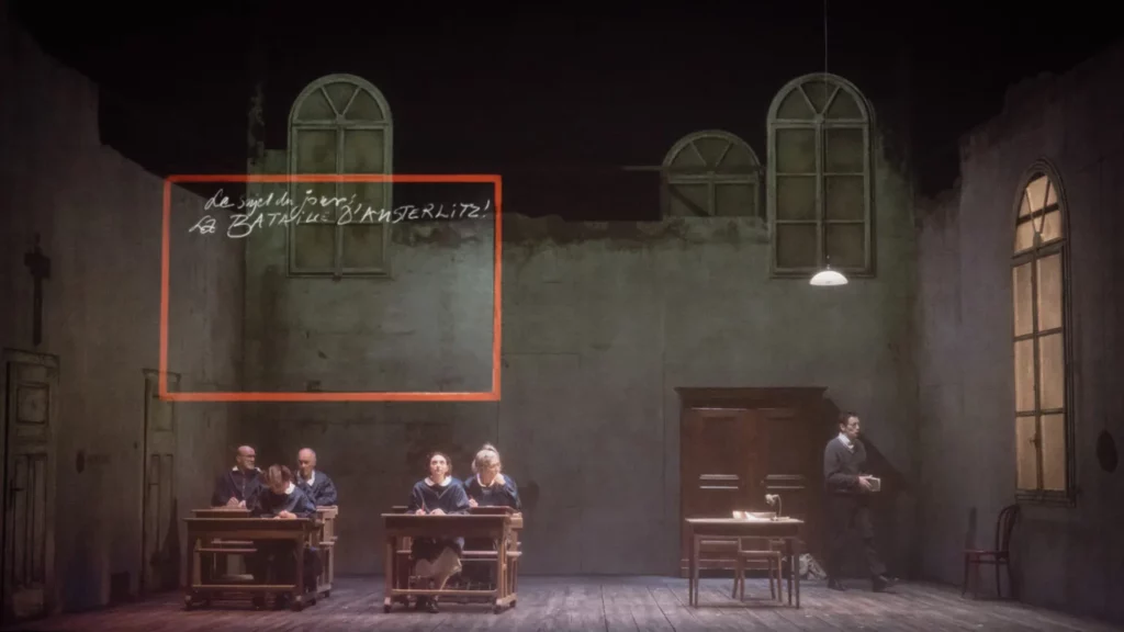 Les Emigrants – Laurence Rochaix, Pierre Banderet, Jacques Michel, Mélodie Richard, Monica Budde et Manuel Vallade © Simon Gosselin