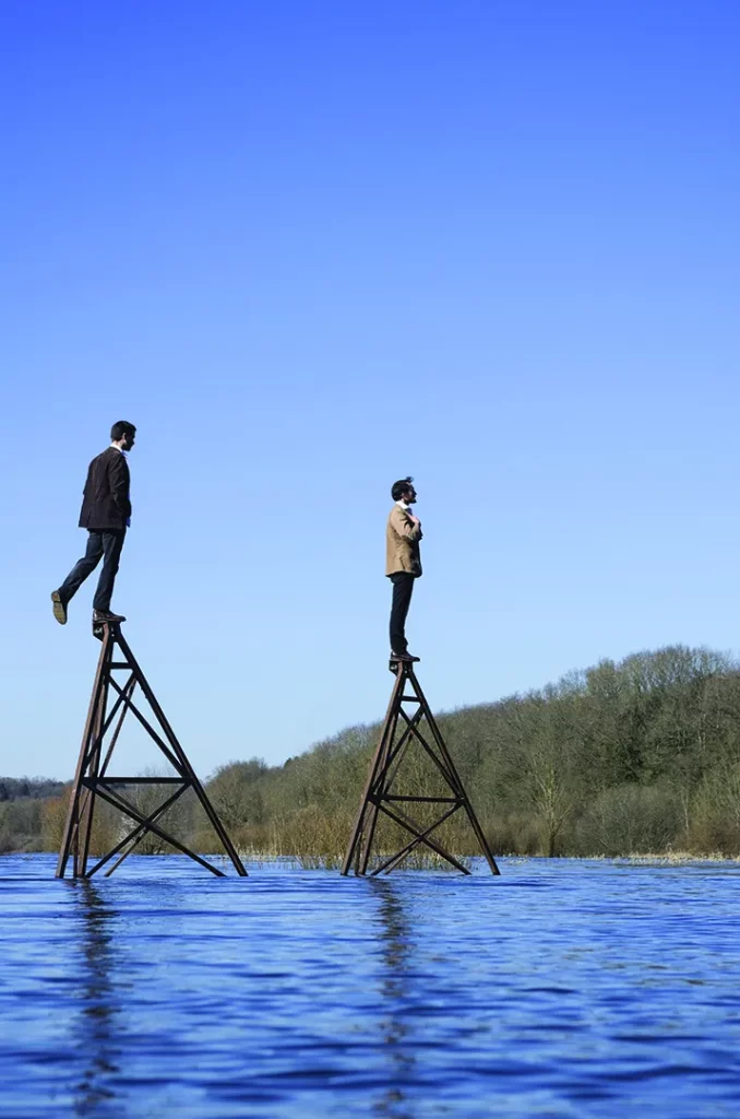 Landscape(s)#1, écriture
Marion Even et Quentin Claude, création 2021. Photo Hippolyte Jacquottin.