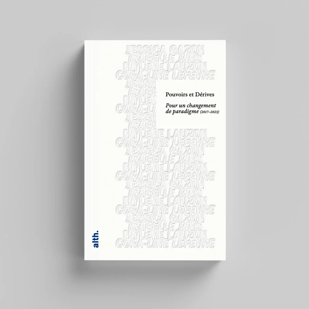 Alth 4 - Pouvoir et dérives. Pour un changement de Paradigme